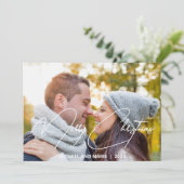 Frohe Weihnachten | Foto-Urlaubskarte (Stehend Vorderseite)