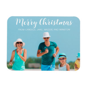 Frohe Weihnachten Foto Weihnachten  Magnet