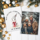 Frohe Weihnachten Foto Winter Rabbit Weihnachten