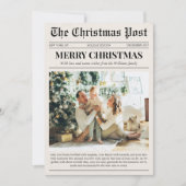 Frohe Weihnachten Foto Zeitung (Vorderseite)