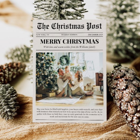 Frohe Weihnachten Foto Zeitung