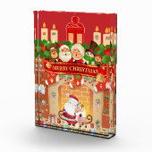 Frohe Weihnachten  Fotoblock (Rechts)