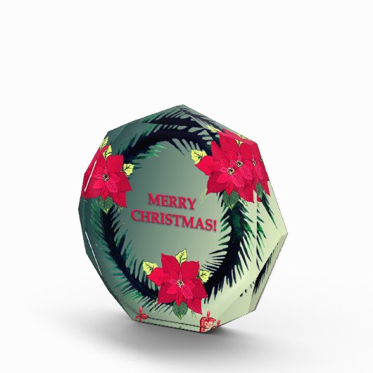 Frohe Weihnachten Fotoblock (Rechts)