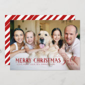 Frohe Weihnachten - Fotokarte (Vorne/Hinten)