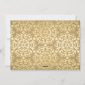 Frohe Weihnachten Fotokarte Wird Kraft- und Goldpa (Rückseite)