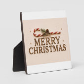 FROHE WEIHNACHTEN FOTOPLATTE (Vorderseite)
