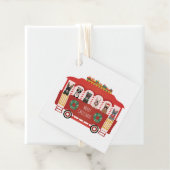 Frohe Weihnachten Französisch Bulldogs Holiday Tro Geschenkanhänger (Beispiel)