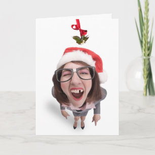 Frohe Weihnachten Frau Vermisst Tooth Mistletoe