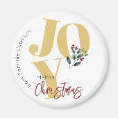 Frohe Weihnachten, Freude Magnet (Vorne)