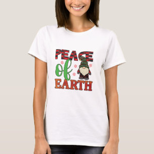 Frohe Weihnachten Frieden auf der Erde T-Shirt