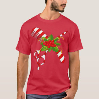Frohe Weihnachten Friseur Lustiges Werkzeug Friseu T-Shirt