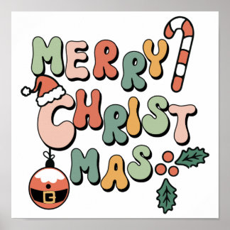 Frohe Weihnachten frohe Weihnachten Weihnachten Poster