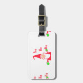 Frohe Weihnachten Frohe Weihnachten Weihnachten We Gepäckanhänger (Vorderseite vertikal)