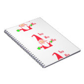 Frohe Weihnachten Frohe Weihnachten Weihnachten We Notizblock (Rechte Seite)