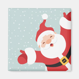 Frohe Weihnachten frohe Weihnachtsmann | Magnet