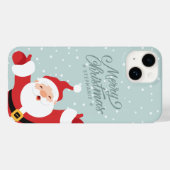 Frohe Weihnachten frohe Weihnachtsmann | TelefonCa Case-Mate iPhone Hülle (Rückseite (Horizontal))