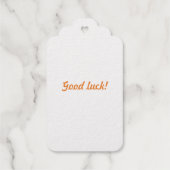 Frohe Weihnachten - Frohes Neues Jahr Geschenkanhänger (Rückseite)