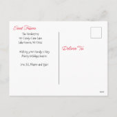 Frohe Weihnachten | Frohes Neues Jahr | Gingerbrea (Rückseite)