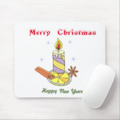 Frohe Weihnachten - Frohes Neues Jahr Mousepad (Mit Mouse)