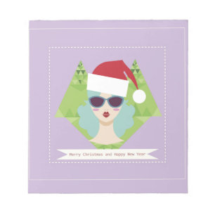 Frohe Weihnachten Frohes Neues Jahr Notizblock