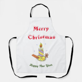 Frohe Weihnachten - Frohes Neues Jahr Schürze