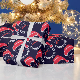 Frohe Weihnachten, Fröhlich und hell Geschenkpapier