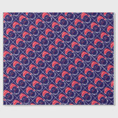 Frohe Weihnachten, Fröhlich und hell Geschenkpapier (Flach)