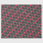 Frohe Weihnachten, Fröhlich und hell Geschenkpapier (Flach)