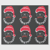 Frohe Weihnachten, Fröhlich und hell Geschenkpapier (Flach)