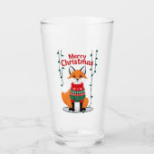 Frohe Weihnachten, Fuchs! Glas (Vorderseite)