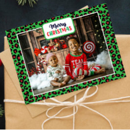 Frohe Weihnachten (fügen Sie Ihr eigenes Foto) Leo