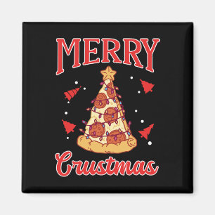 Frohe Weihnachten Funny Christmas Tree Lights Sant Magnet