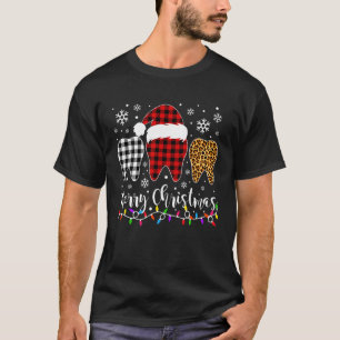 Frohe Weihnachten Funny Dental Weihnachten T-Shirt