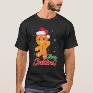 Frohe Weihnachten Funny Gingerbread Xmas Cookie Ba T-Shirt