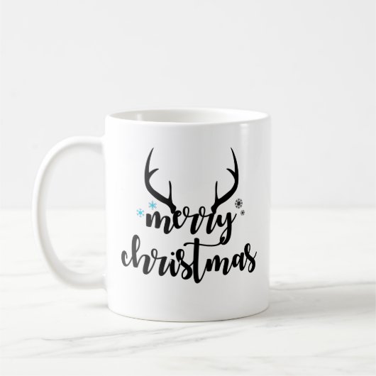 Frohe Weihnachten Funny Kaffeetasse (Links)