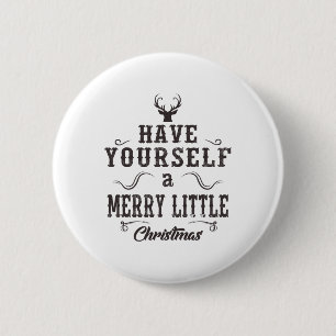 Frohe Weihnachten Funny Matching Familie Weihnacht Button