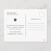 Frohe Weihnachten Funny Moderne Haustiere Custom F (Rückseite)