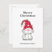 Frohe Weihnachten Funny Niedlich Christmas Cat (Vorne/Hinten)