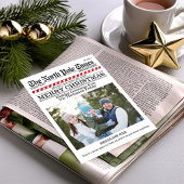 Frohe Weihnachten Funny North Pole Foto