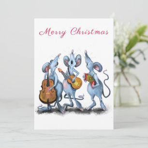 Frohe Weihnachten - Funny Romantic Mouse Band - Sp