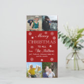 Frohe Weihnachten für alle (Stehend Vorderseite)