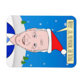 Frohe Weihnachten für alle, die es vergesslich Prä Magnet (Horizontal)