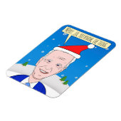 Frohe Weihnachten für alle, die es vergesslich Prä Magnet (Linke Seite)