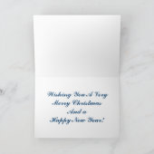 Frohe Weihnachten für alle und für alle eine gute  (Innenseite)