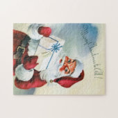 Frohe Weihnachten für alle (Vintager Weihnachtsman Puzzle (Horizontal)