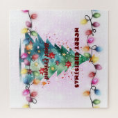 Frohe Weihnachten für deinen besten Freund Puzzle (Horizontal)