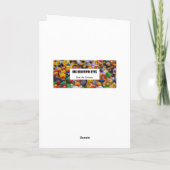 Frohe Weihnachten für den Friseur (Rückseite)