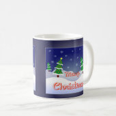 Frohe Weihnachten für dich! Kaffeetasse (VorderseiteRechts)