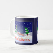 Frohe Weihnachten für dich! Kaffeetasse (Vorderseite Links)