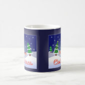 Frohe Weihnachten für dich! Kaffeetasse (Mittel)